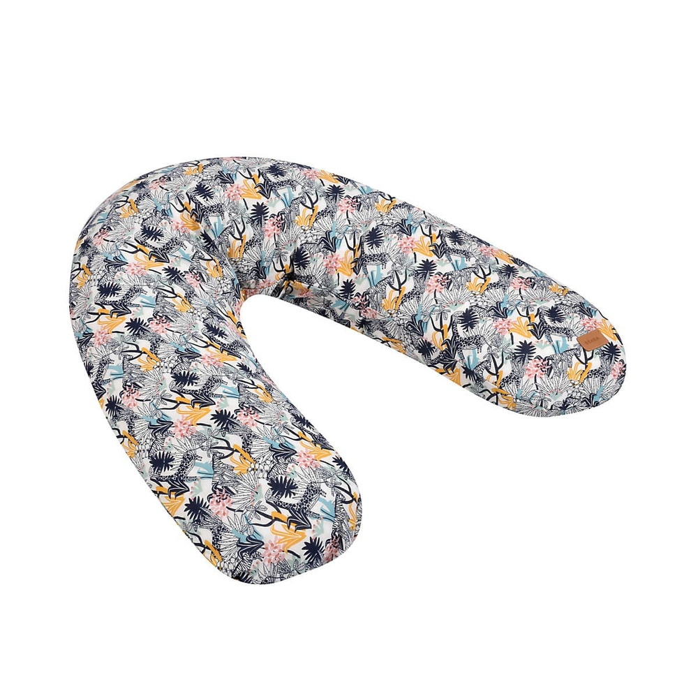 Подушка для кормления BEABA Big Flopsy синяя/белая/желтая