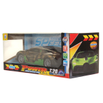 Машина классическая на РУ, зеленая, коробка 661-4D