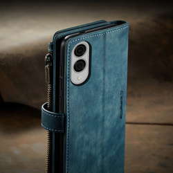 Многофункциональный чехол-кошелек CaseMe 3 in 1 Matte Wallet для Samsung Galaxy S25 Edge