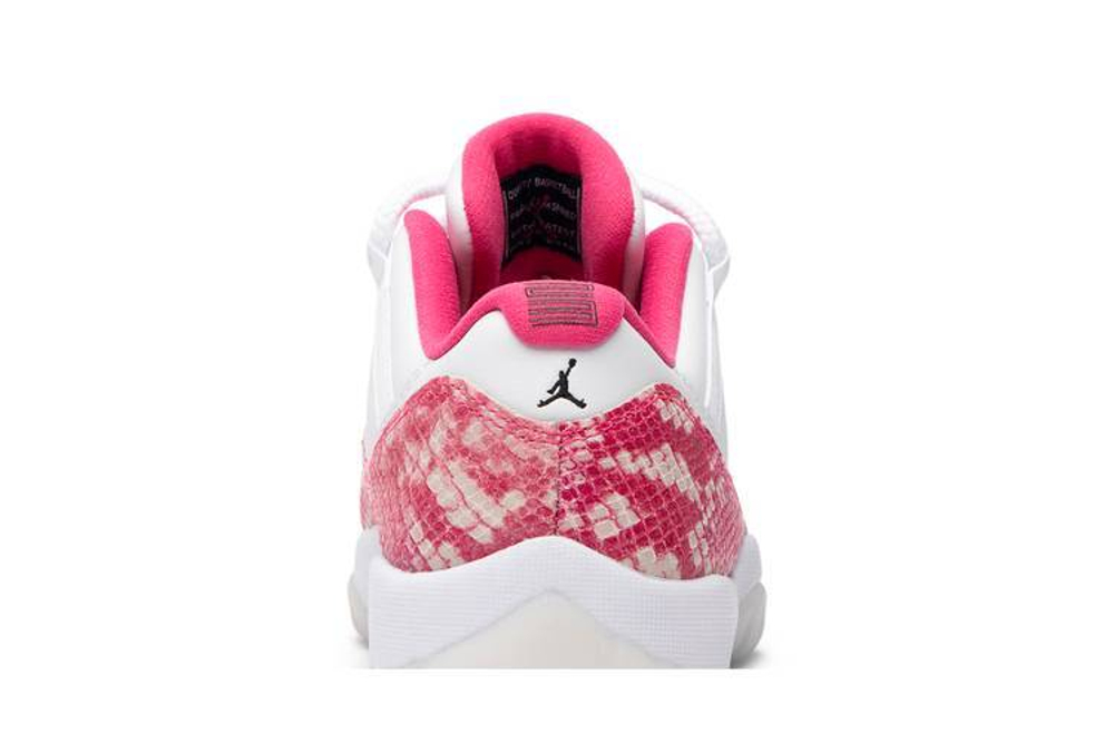Кроссовки Jordan Air Jordan 11 Pink Snakeskin (Женская размерная сетка)