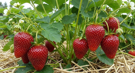 Рассада земляники садовой (клубники) «Альбион» (Ремонтантная)