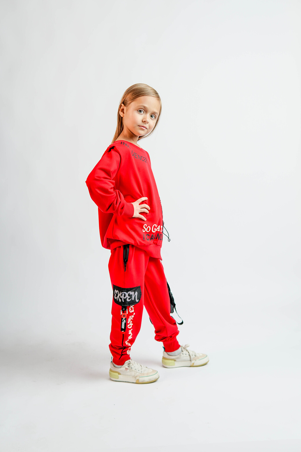 Брюки трикотаж. кэжл. Beneti 5441