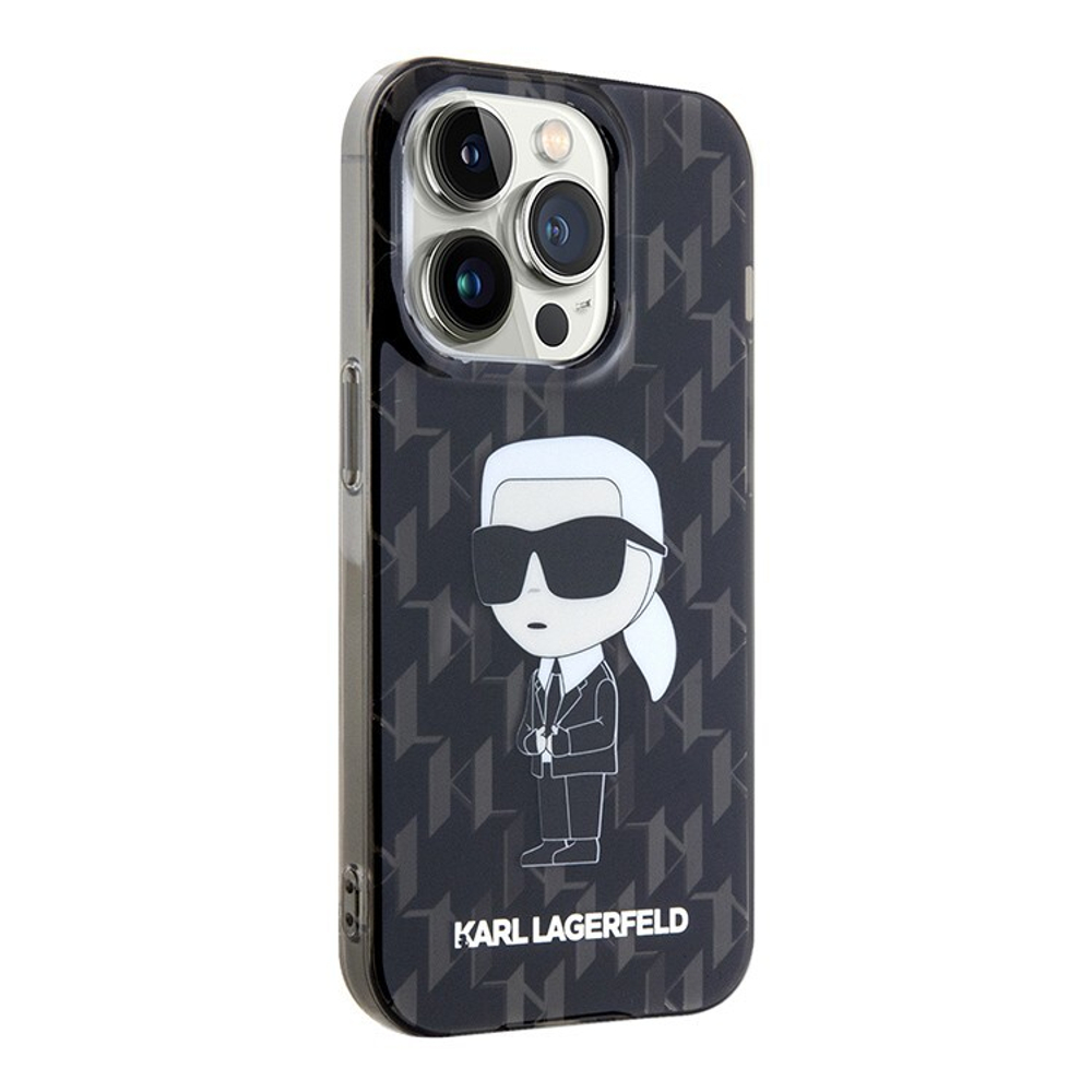 Чехол Karl Lagerfeld PC/TPU Monogram NFT Karl Ikonik для iPhone 15 Pro Hard  Black (Чёрный) - купить по выгодной цене | Technodeus