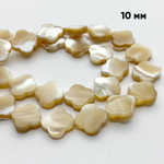 Перламутр, размер 10*10 мм, цена за 6 шт