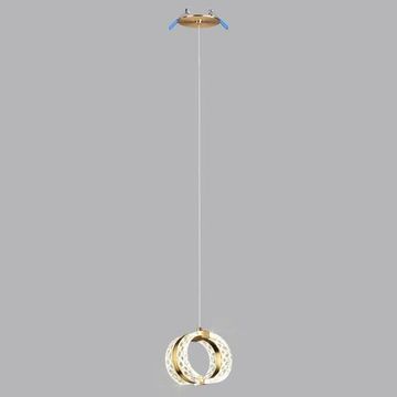 5030/8L L-VISION ODL24 573 античн.бронза/металл/акрил Подвес LED 8W 4000K 423лм MIRAGE