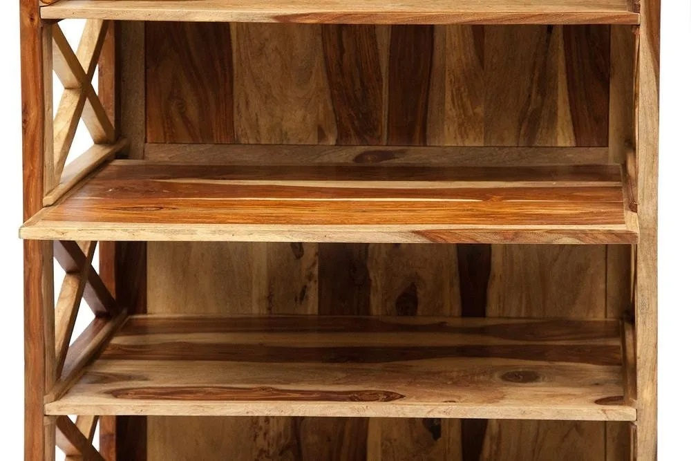 Шкаф для книг Secret De Maison ROSEWOOD 175х89х44см, натуральный (natural), Палисандр