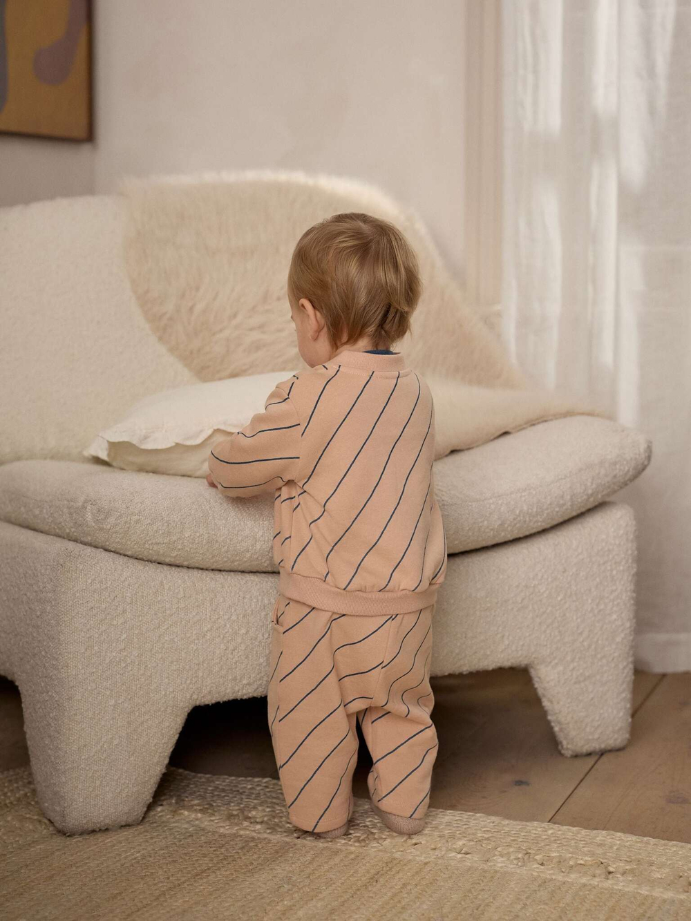 Комплект из трех предметов для малышей Next E48-226, Бежевый, Синий