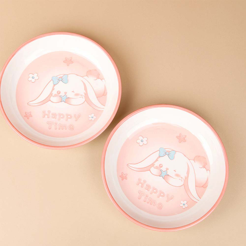 Тарелка с кроликом