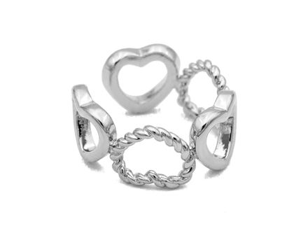 Кафф "Сердечки" 6мм