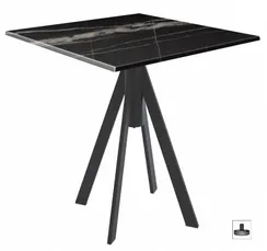 Стол Fuoz Werzalit Fantasy, 80х80 см, верзалит палаццо