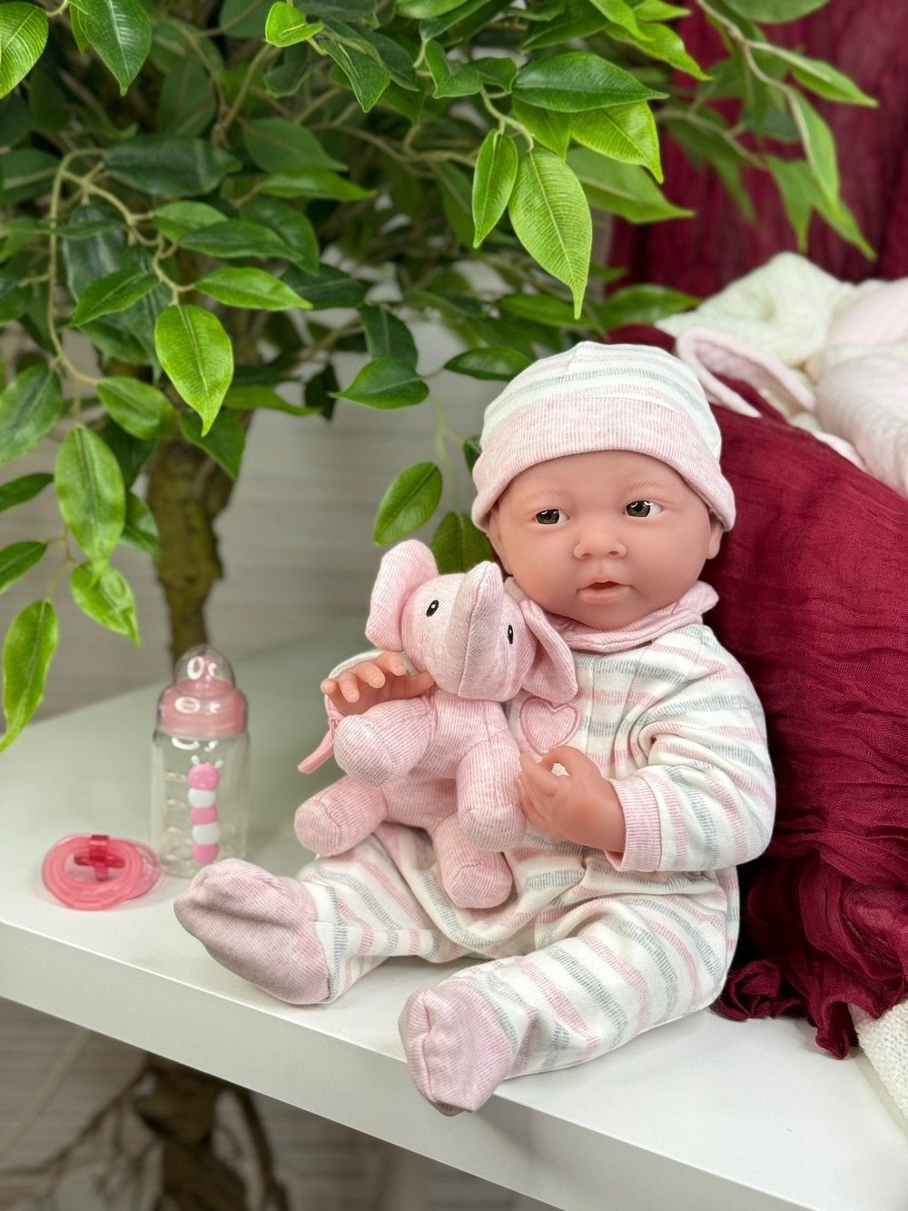 Кукла BERENGUER мягконабивная 39см Newborn (18791)