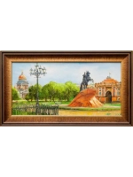 Картина "Медный всадник" Васильев