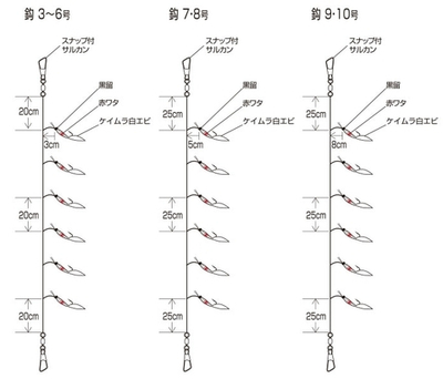 Снасть на корюшку Hayabusa HS202