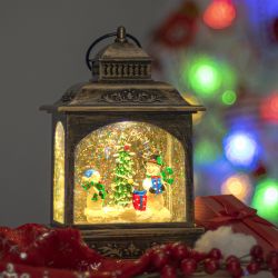 Светодиодная новогодняя фигура ЭРА ENGDS-11 Снеговики 1 LED | Фигуры