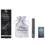 Темно-серый вибромассажер Charlie Tango - 18,4 см. (Цвет: серый)