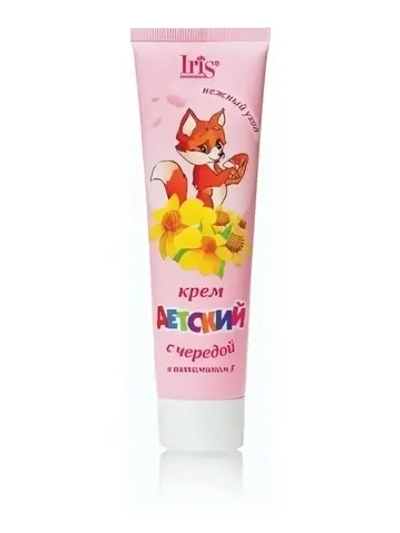 Крем детский ИРИС с чередой и витамином F туба 100мл.