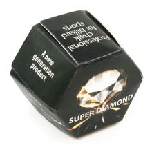 Мел «Super Diamond Grey Round» (серый) черная коробка, круглый
