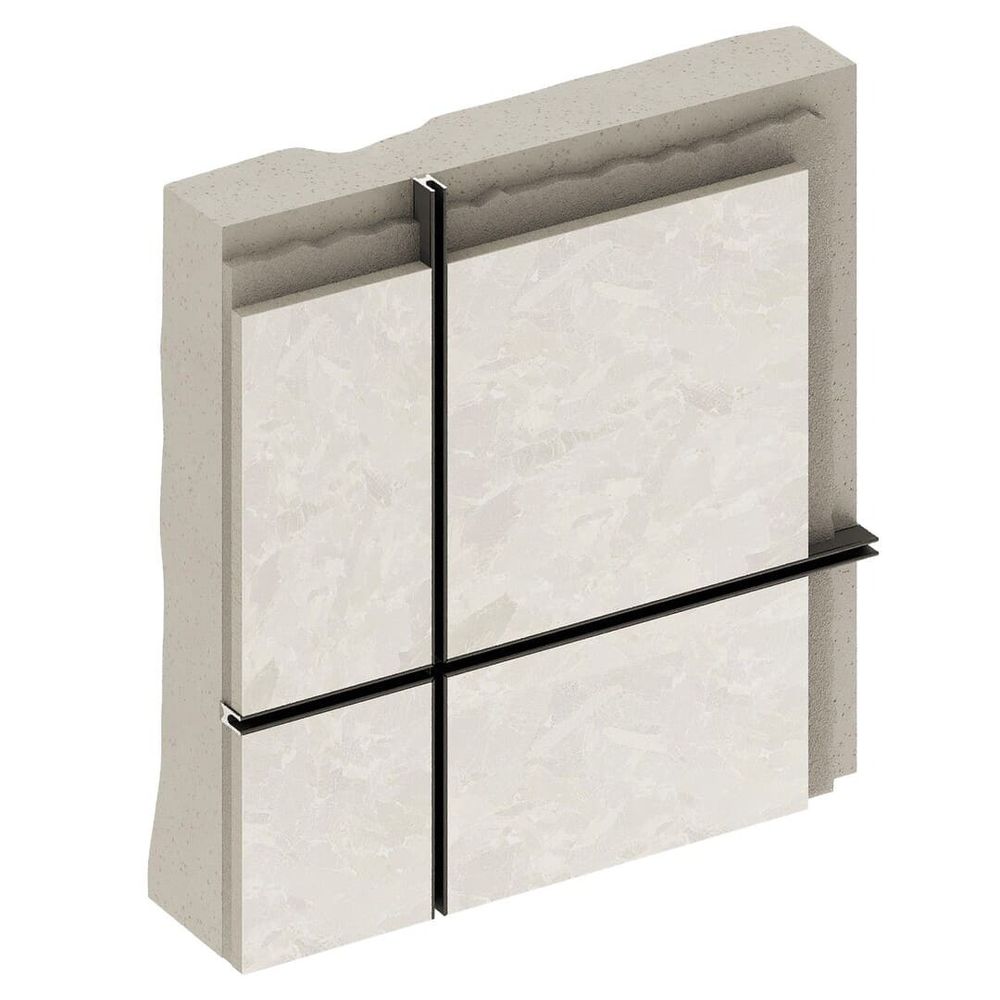 Теневой профиль разделительный анодированный бронзовый, 3000x5x10 мм