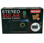 Радиоприемник Meier M-9003BT-S+MP3 плеер Stereo Solar