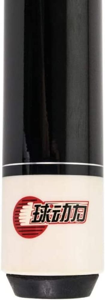 Кий для пула 2-pc "Classic Black Onyx" (черный) с оплеткой ирландский лен