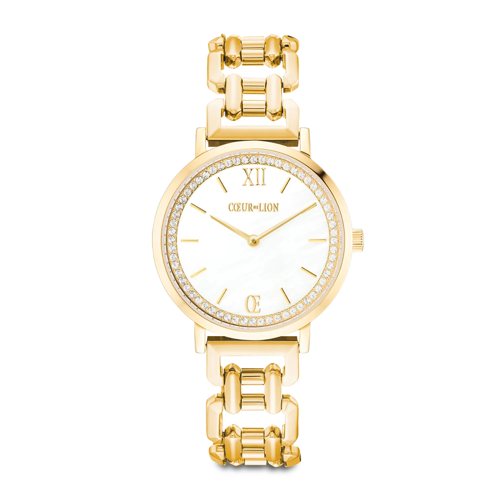 Часы Gold-Mother of pearl Coeur de Lion