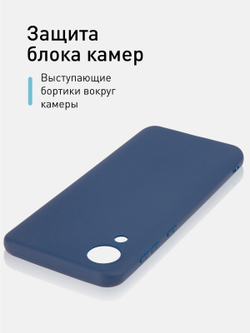 Чехол ROSCO для Samsung Galaxy A03 Core оптом (арт. SS-A03CORE-COLOURFUL-BLUE)