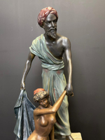 Скульптурная композиция «Продавец невольниц»