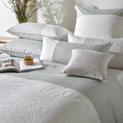 Постельное белье 2 спальное евро Curt Bauer Graceful 9026 sage салатовое