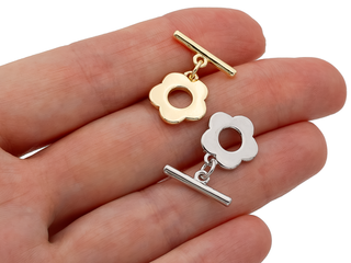 Тогл для украшений Цветок 13мм
