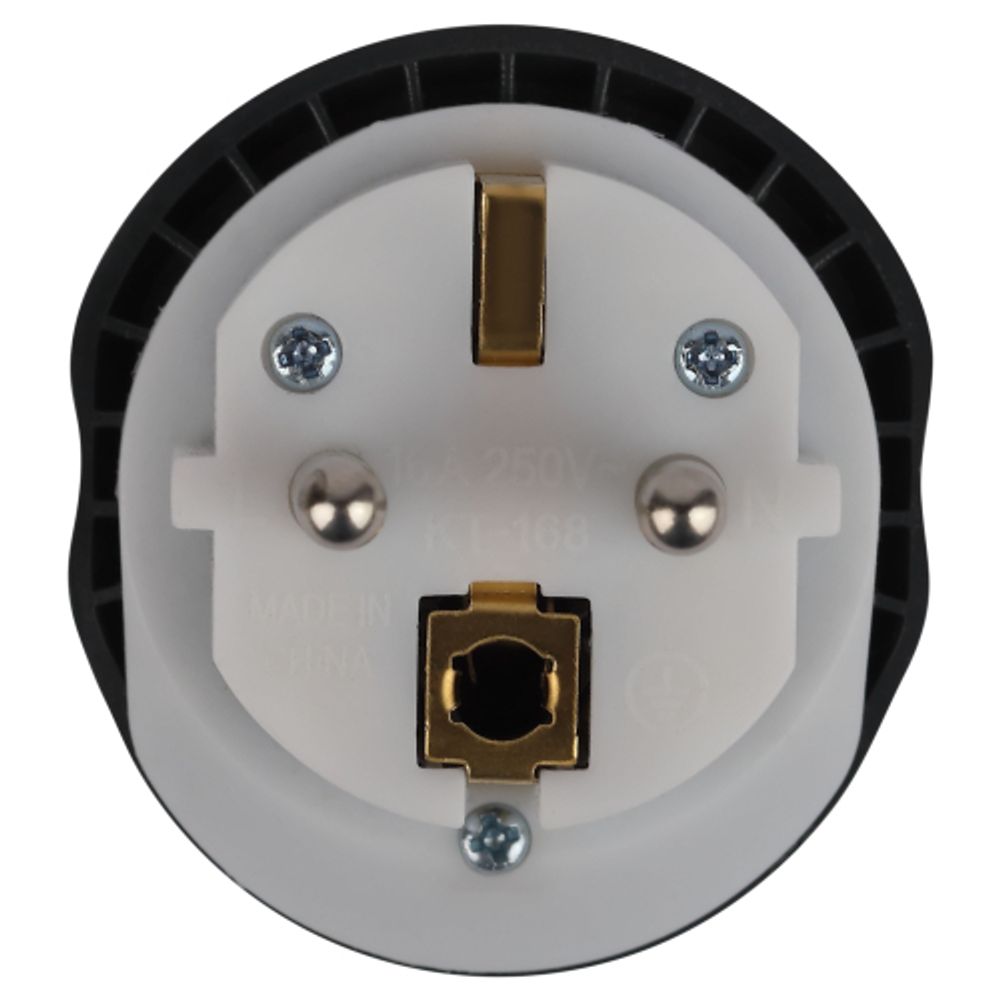 Разветвитель электрический ЭРА SP-1e-UVL универсальный на 1 розетку 16А белый