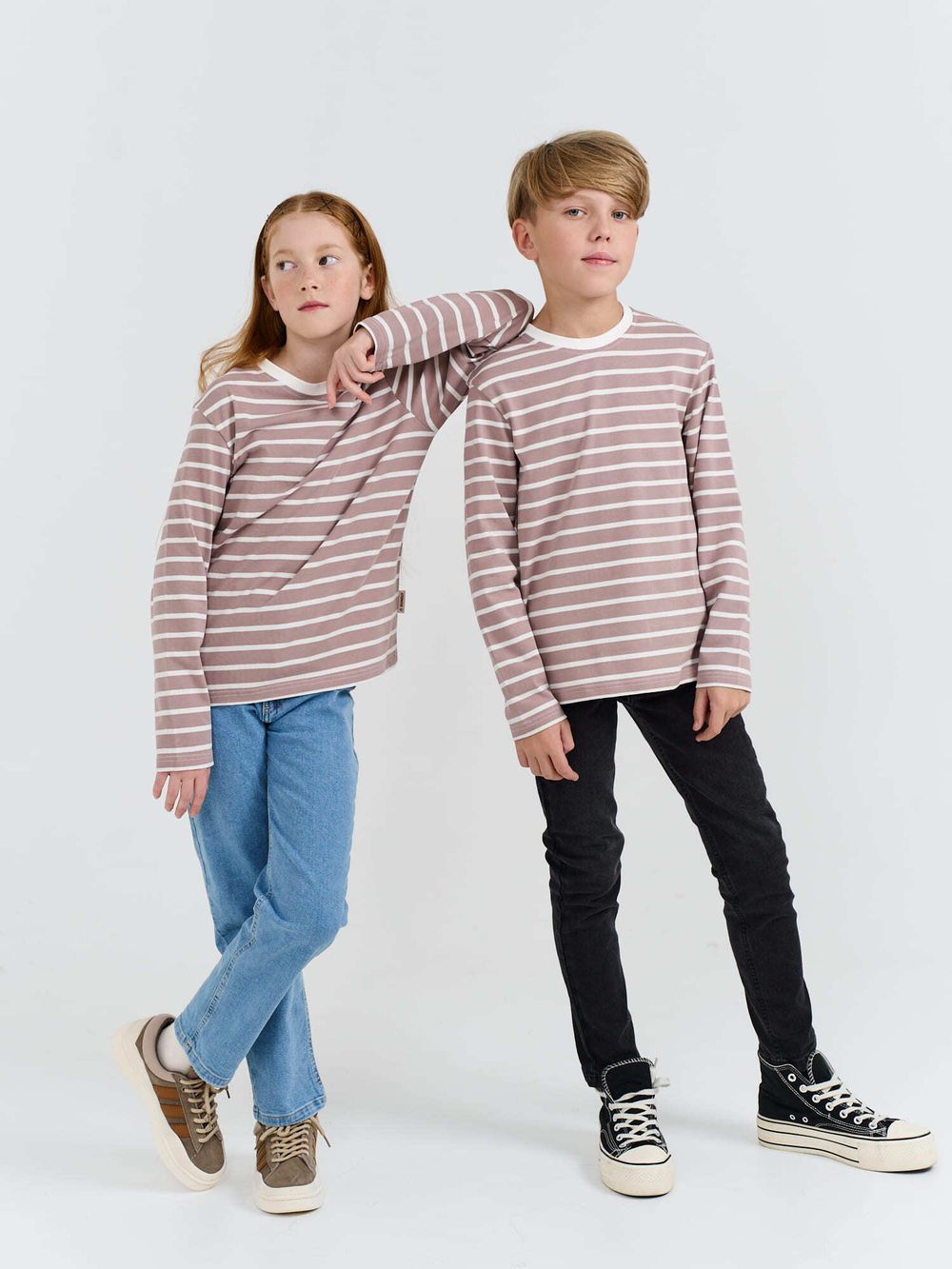 Лонгслив "Полоска Кокос" 7+