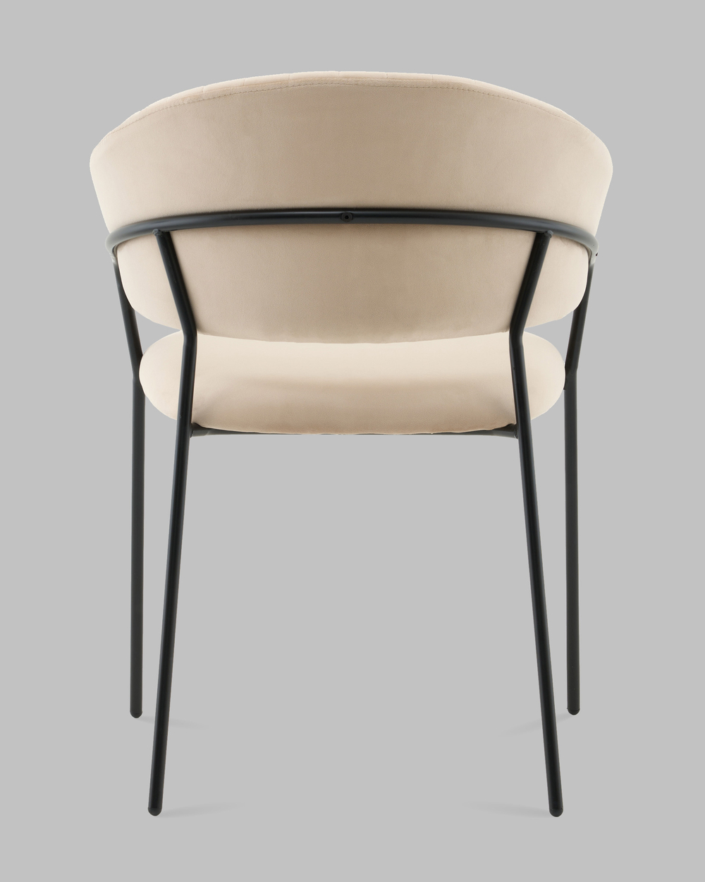 Стул Бруно NEW велюр кремовый