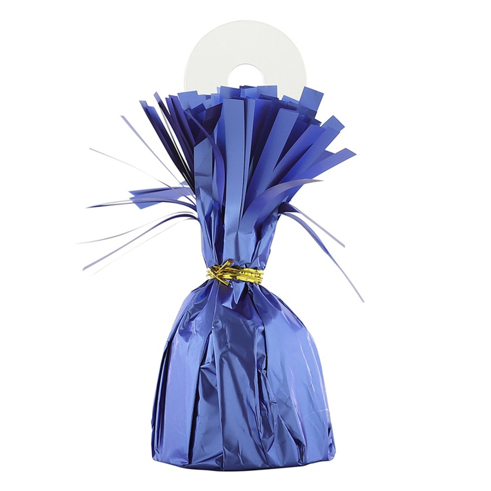 Грузик для шара Конус 170гр (Синий)