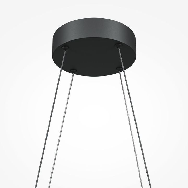 Подвесной светодиодный светильник Maytoni Halo MOD244PL-L50BK