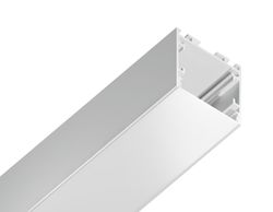 Ambrella Алюминиевый профиль накладной/подвесной "Profile System" 25*25 для светодиодной ленты до 23мм Profile System GP2500WH