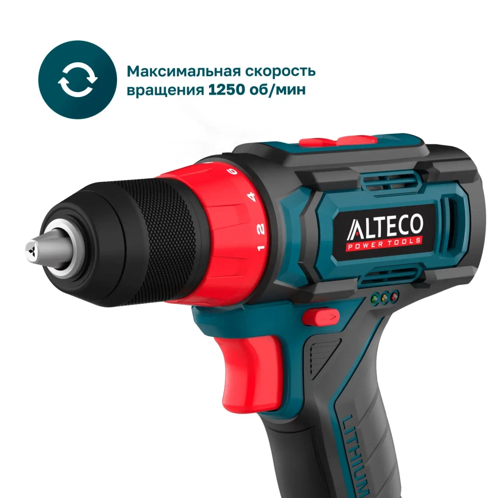 Аккумуляторная дрель-шуруповерт ALTECO CD 21-35