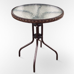 Стол "Ротанг D 80 "