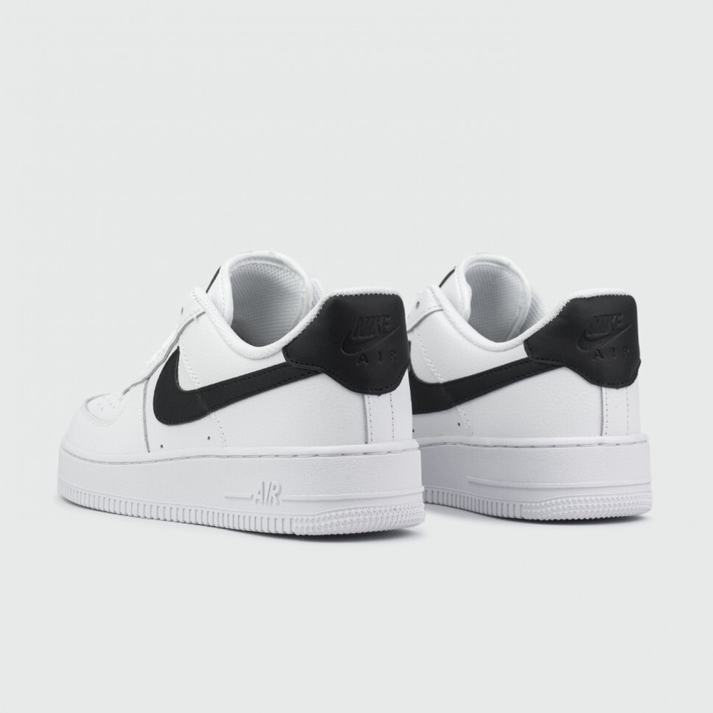 кроссовки Nike Air Force 1 Low White / Black Swoosh Wmns