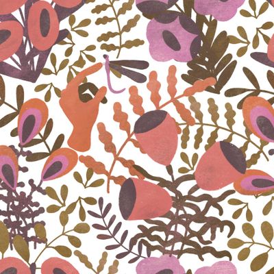 Яркие цветы