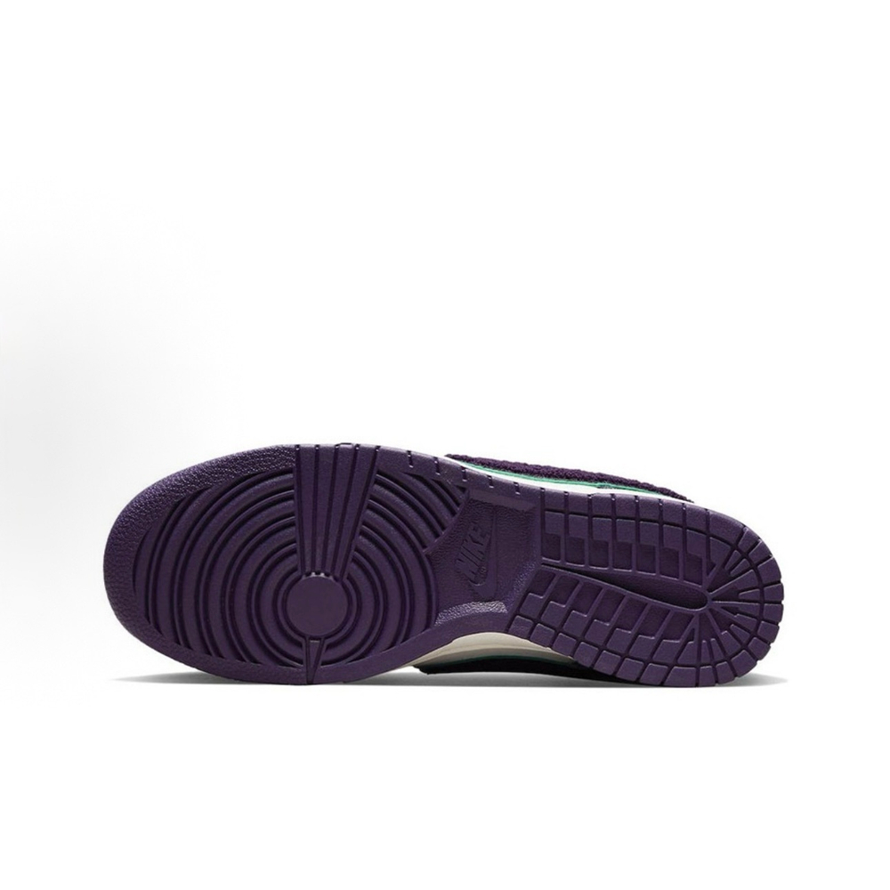 Nike Dunk Low "Chenille Swoosh Purple"