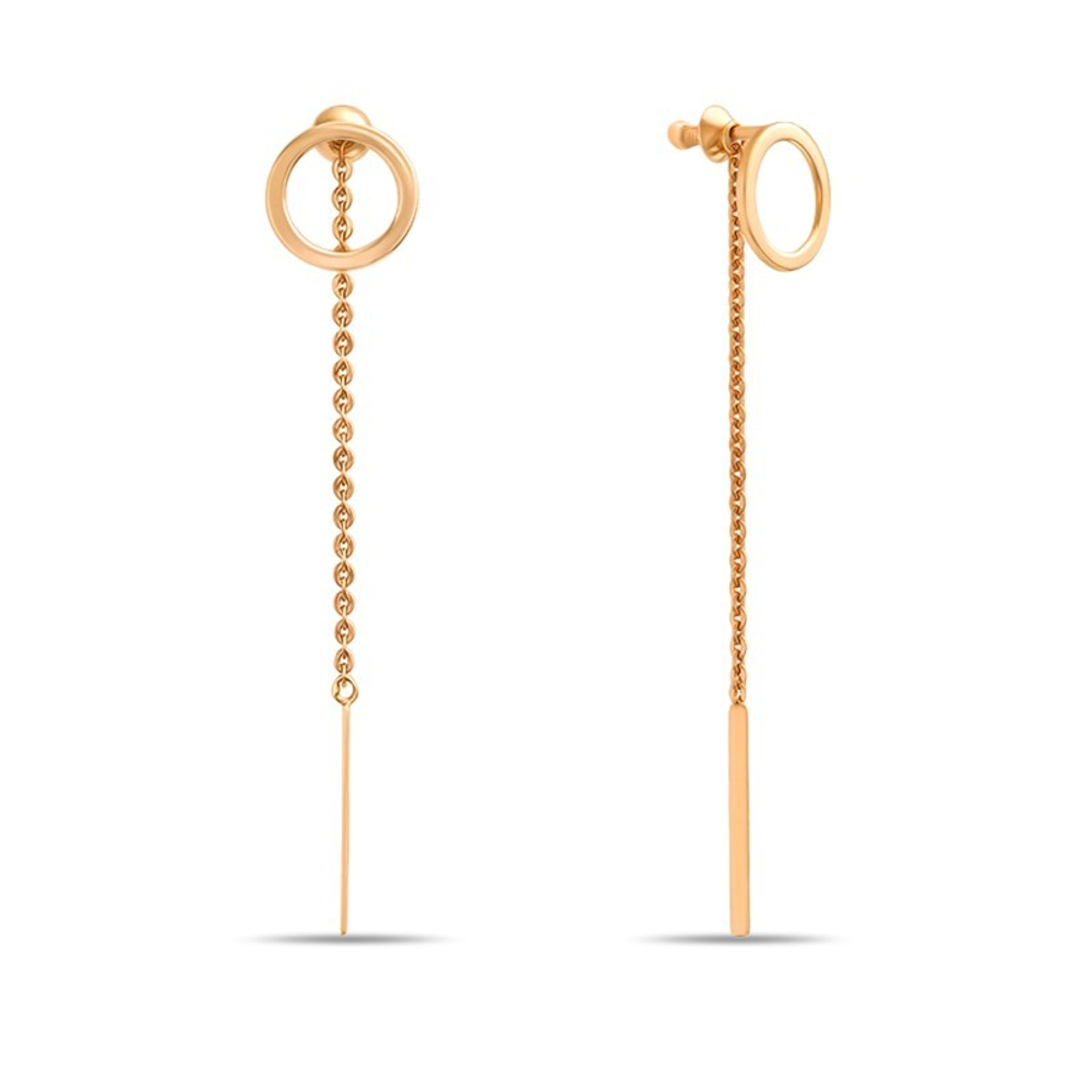 Серьги из золота 585 пробы