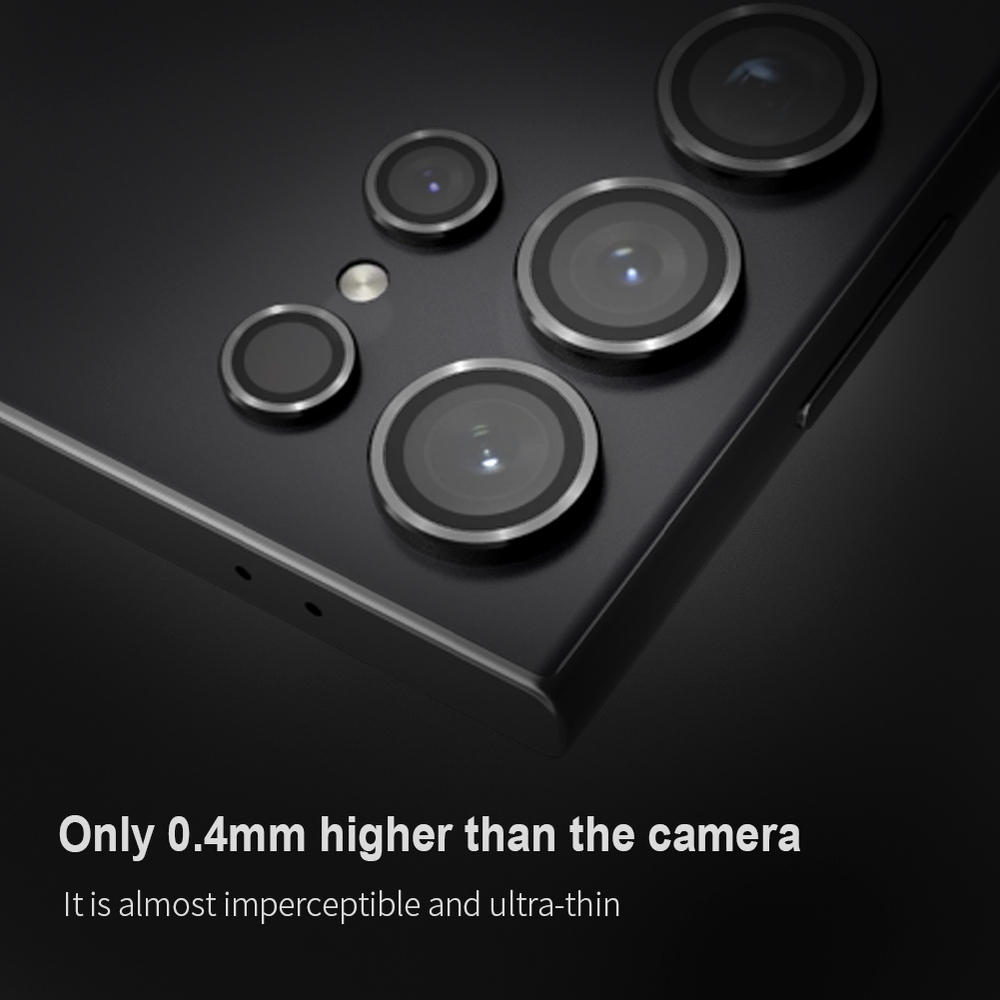 Защитное закаленное стекло от Nillkin на камеру смартфона Samsung Galaxy S24 Ultra, серия CLRFilm Camera Tempered Glass