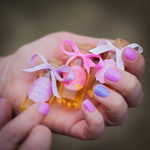 Бонбоньерка с медом на свадьбу, 20 грамм, "Эликсир любви"