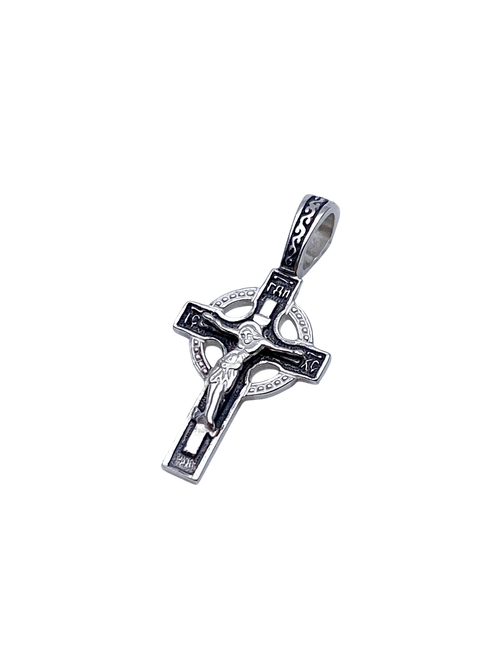 Крест из серебра/Чернение