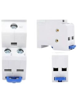 Контактор модульный 25а, 220В, 2 NO нормально открытый, двухполюсный, CHINT NCH8G-25/20, пускатель магнитный, 2P NO