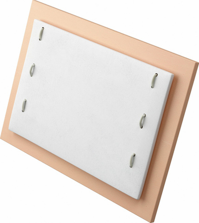 Планшет для столовых приборов/3 ряда стежков 15 мм. в шахматном порядке/гибкая ножка