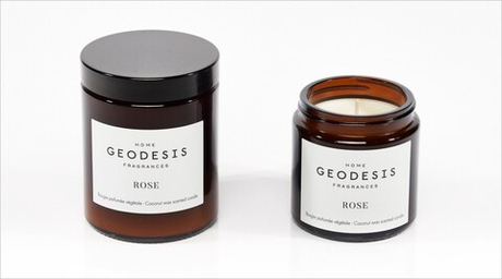 Свеча ароматическая Rose Свеча ароматическая 100% натуральный Geodesis Коричневый