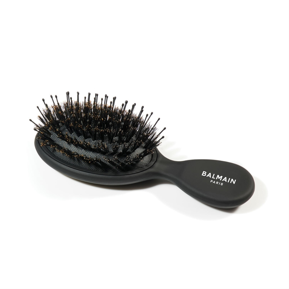 Balmain Hair Couture Мини СПА щётка черная 100% щетина BRUSH SPA ALL PUR MINI