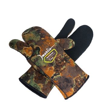 Перчатки трехпалые Marlin Nord Brown 7 мм