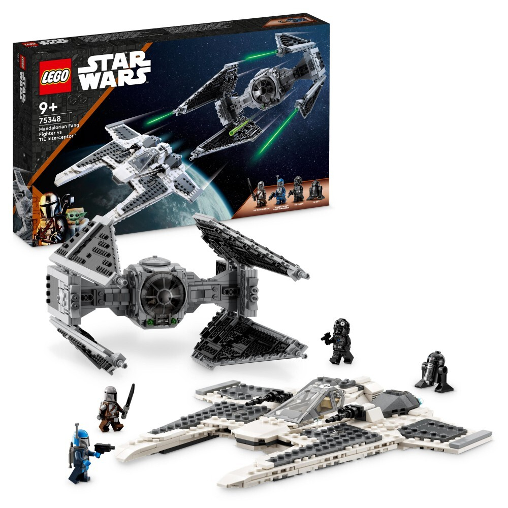 LEGO Star Wars — Мандалорский истребитель «Клык» против TIE-перехватчика 75348 / артикул   75348  / GTIN 5702017421339